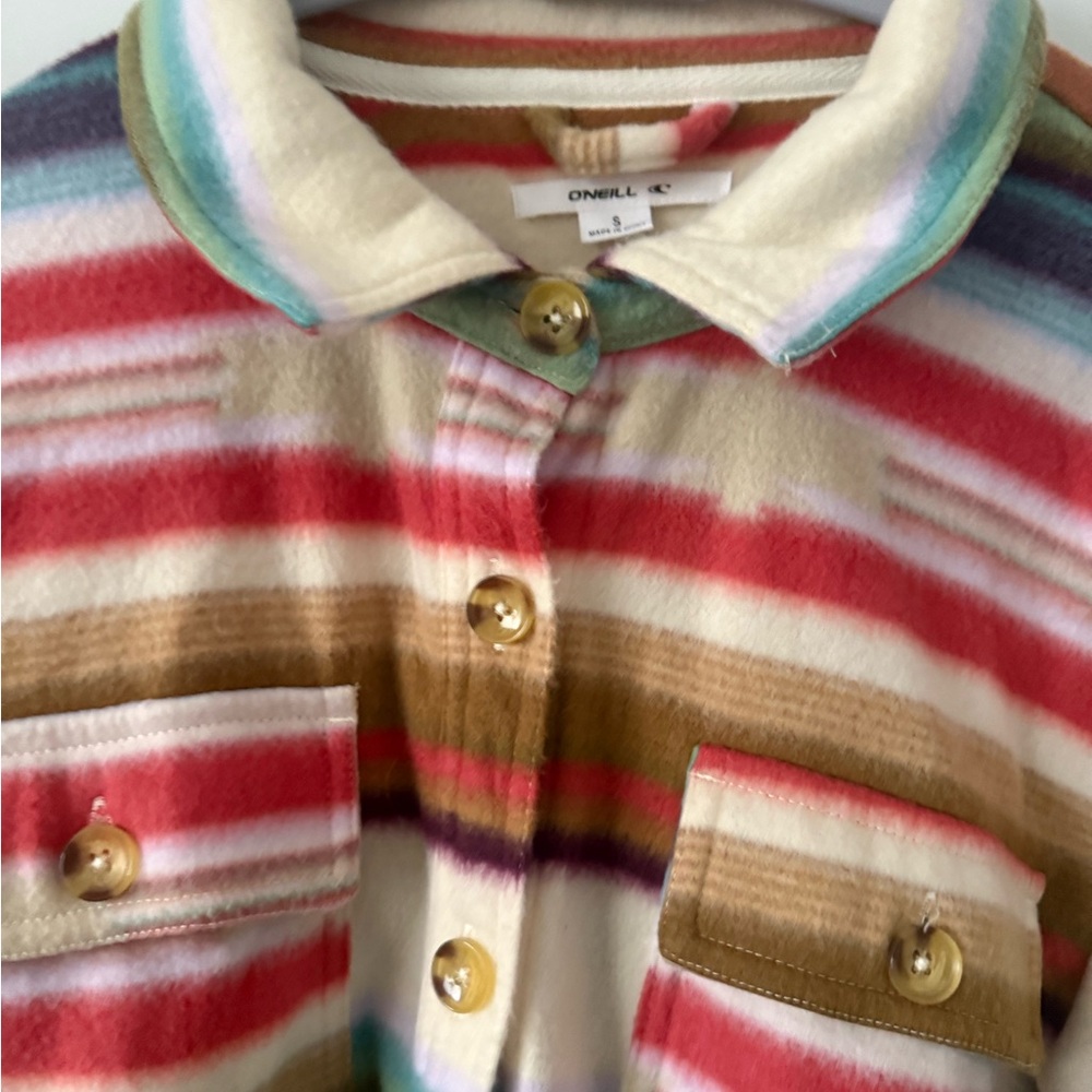 O'Neill Multicolor Striped Jacket - Picture 4 of 5